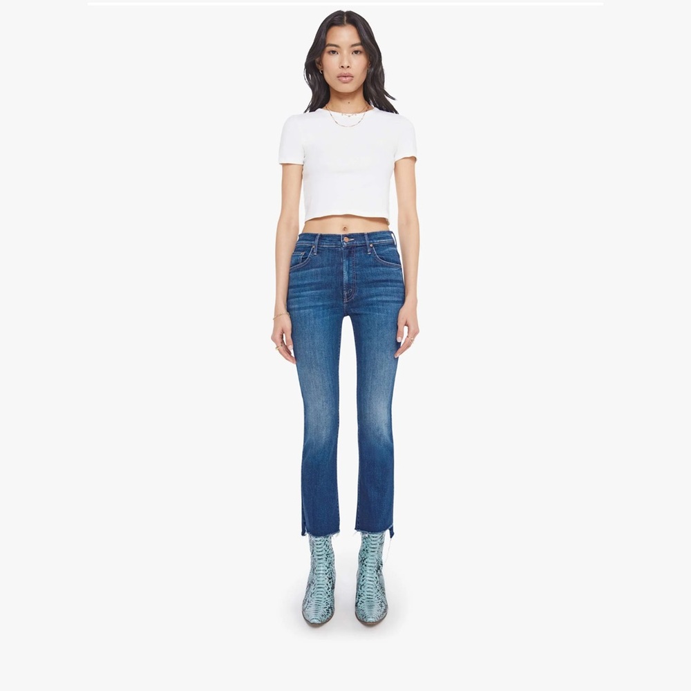 RGUC MOTHER Insider Step Fray Jeans - Size 28